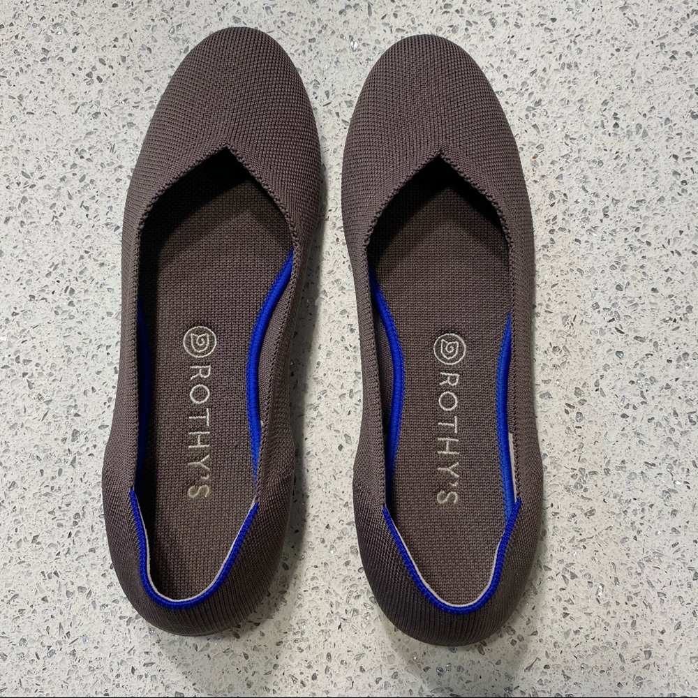 Rothy’s 10.5 Mink Flats